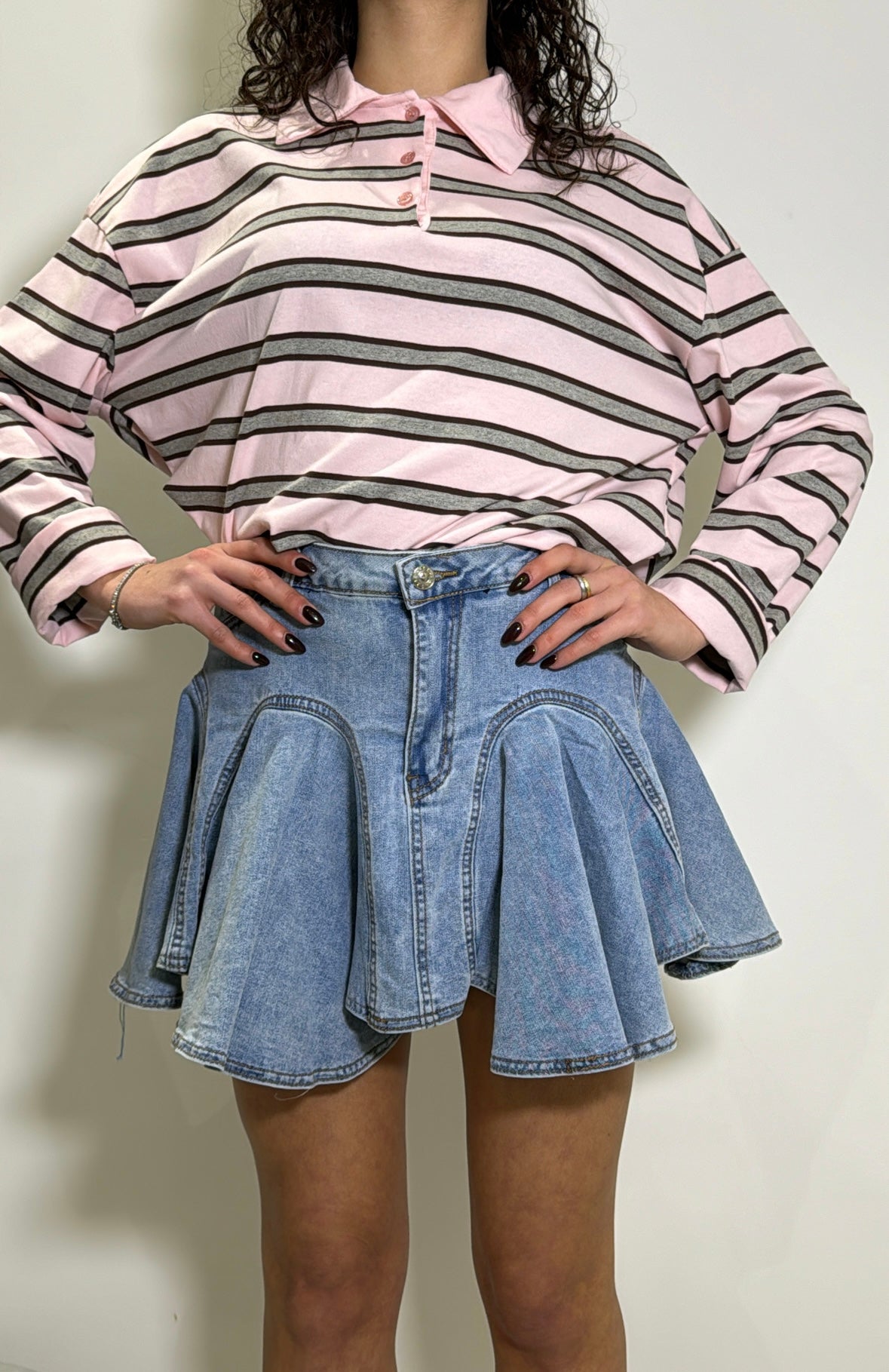 Gonna in jeans bon bon